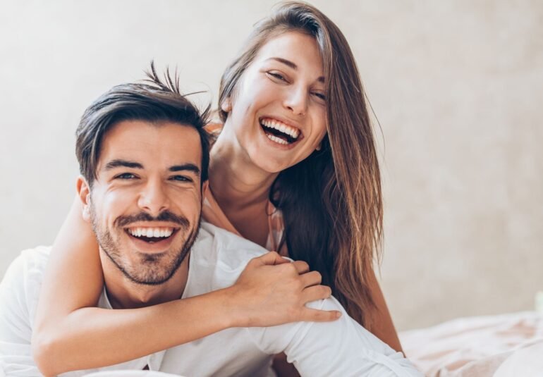 beau sourire masculin